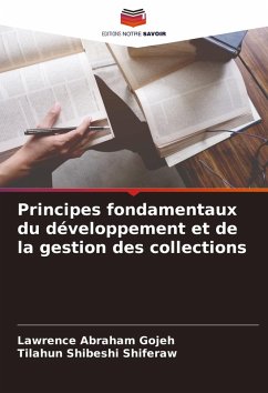 Cover Principes fondamentaux du développement et de la gestion des collections