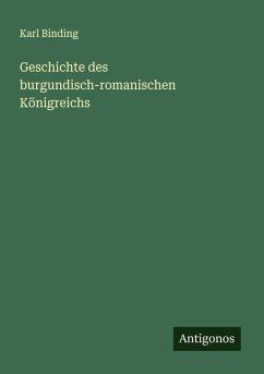 Cover Geschichte des burgundisch-romanischen Königreichs
