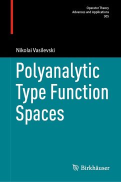 Cover Polyanalytic Type Function Spaces (eBook, PDF)