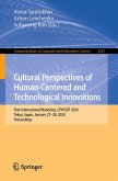 Cultural Perspectives of Human-Centered and Technological Innovations (eBook, PDF)