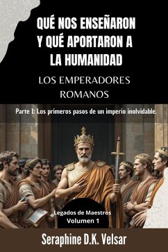 Qué nos enseñaron y qué aportaron a la humanidad los emperadores romanos: Parte I: Los primeros pasos de un imperio inolvidable. (Legados de Maestros, #1) (eBook, ePUB) - Velsar, Seraphine D. K.