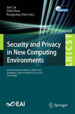 Security and Privacy in New Computing Environments (eBook, PDF)