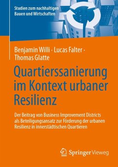 Cover Quartierssanierung im Kontext urbaner Resilienz (eBook, PDF)
