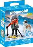 PLAYMOBIL 71741 Wanderer mit Bernhardiner PLAYMOBIL 71741 Wanderer mit Bernhardiner