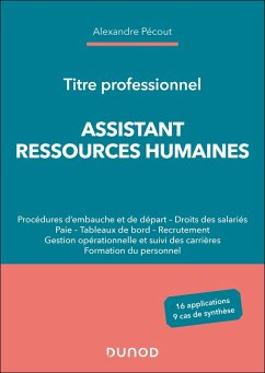 Titre professionnel Assistant Ressources humaines (eBook, ePUB) - Pécout, Alexandre