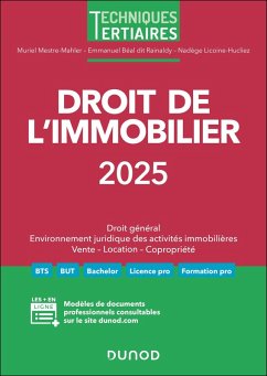 Cover Droit de l'immobilier 2025 (eBook, ePUB)