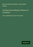 Les deux arts poétiques d'Horace et de Boileau Les deux arts poétiques d'Horace et de Boileau