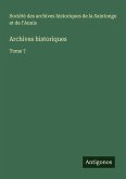 Archives historiques Archives historiques