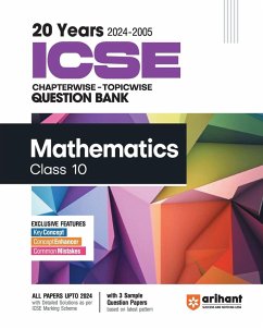 Cover ICSE Chapterwise Mathematics 10th