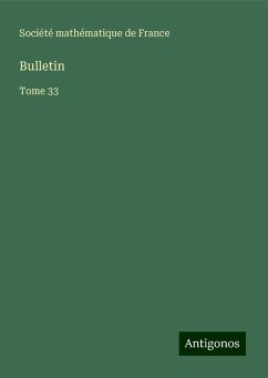 Bulletin - Société mathématique de France