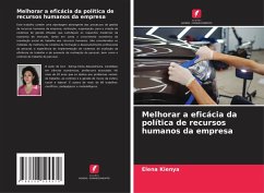 Cover Melhorar a eficácia da política de recursos humanos da empresa