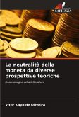La neutralità della moneta da diverse prospettive teoriche La neutralità della moneta da diverse prospettive teoriche