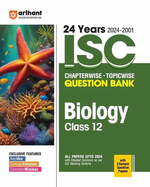 ISC Chapterwise Biology 12th ISC Chapterwise Biology 12th