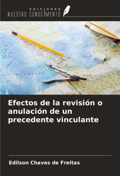Cover Efectos de la revisión o anulación de un precedente vinculante