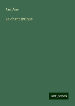 Le chant lyrique - Jane, Paul