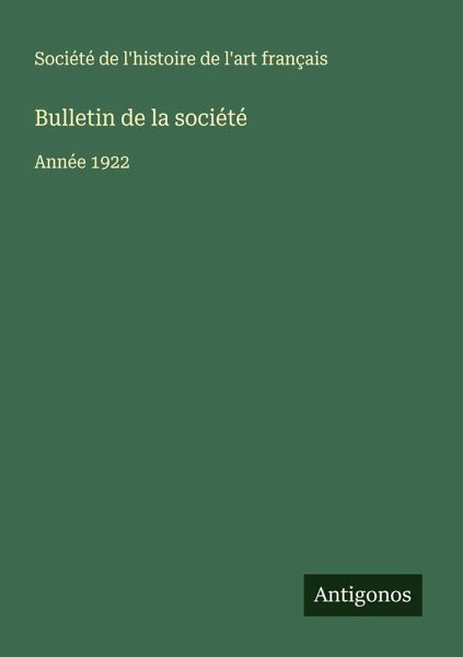 Bulletin de la société