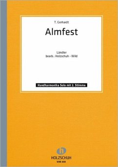 Cover ALMFEST FUER DIAT. HANDHARMONIKA (1.+2.STIMME)