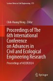 Proceedings of The 6th International Conference on Advances in Civil and Ecological Engineering Research (eBook, PDF)