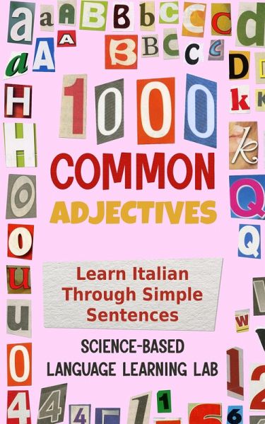 1000 Common Adjectives (eBook, ePUB)