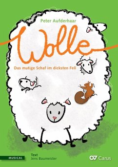 Cover Wolle. Das mutige Schaf im dicksten Fell (Klavierauszug)