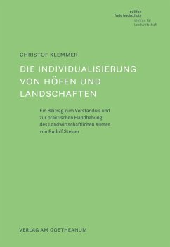 Cover Die Individualisierung von Höfen und Landschaften