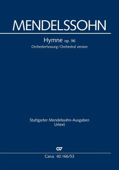Cover Hymne (Klavierauszug, auch Orgelauszug)