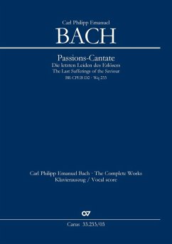 Cover Passions-Cantate (Klavierauszug)