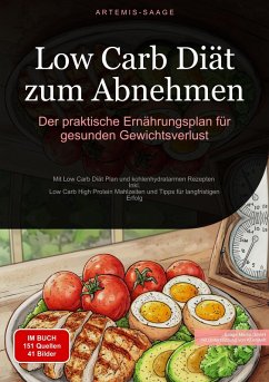 Cover Low Carb Diät zum Abnehmen: Der praktische Ernährungsplan für gesunden Gewichtsverlust (eBook, ePUB)