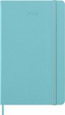 Moleskine 12 Monate Wochen Notizkalender 2026, Large/A5, 1 Wo = 1 Seite, rechts linierte Seite, fester Einband, Aquamarin Moleskine 12 Monate Wochen Notizkalender 2026, Large/A5, 1 Wo = 1 Seite, rechts linierte Seite, fester Einband, Aquamarin