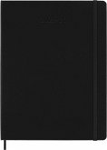 Moleskine 18 Monate Wochen Notizkalender 2025/2026, XL, 1 Wo = 1 Seite, Rechts linierte Seite, Fester Einband, Schwarz Moleskine 18 Monate Wochen Notizkalender 2025/2026, XL, 1 Wo = 1 Seite, Rechts linierte Seite, Fester Einband, Schwarz