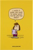 Moleskine Peanuts Patty Notizbuch limitierte Ausgabe, L/A5, liniert, fester Einband, Orange, mit Box