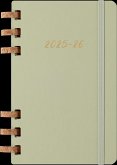 Moleskine 12 Monate Studienplaner mit Spiralbindung 2026, L/A5, Fester Einband, Kiwi Moleskine 12 Monate Studienplaner mit Spiralbindung 2026, L/A5, Fester Einband, Kiwi
