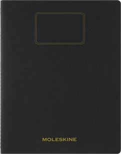 Cover Moleskine Student Cahier, XXL, liniert, Kartoneinband, Schwarz