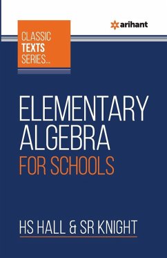 Cover Elementary Algebra For Schools