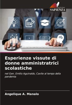 Cover Esperienze vissute di donne amministratrici scolastiche