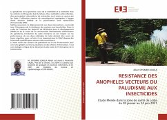 Cover RESISTANCE DES ANOPHELES VECTEURS DU PALUDISME AUX INSECTICIDES