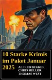 10 Starke Krimis im Paket Januar 2025 (eBook, ePUB)