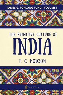 Cover The Primitive Culture Of India - Vol.1