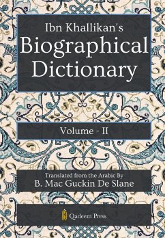 Cover Ibn Khallikan's Biographical Dictionary - Vol 2