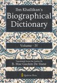 Ibn Khallikan's Biographical Dictionary - Vol 4 Ibn Khallikan's Biographical Dictionary - Vol 4