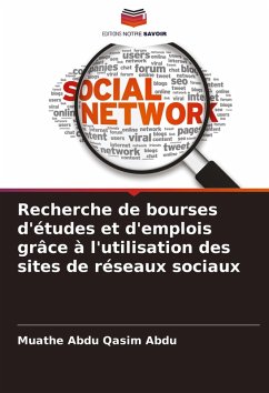 Cover Recherche de bourses d'études et d'emplois grâce à l'utilisation des sites de réseaux sociaux