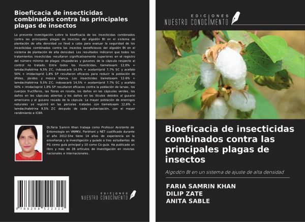 Bioeficacia de insecticidas combinados contra las principales plagas de insectos Bioeficacia de insecticidas combinados contra las principales plagas de insectos