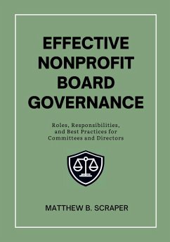 Cover Effective Nonprofit Board Governance