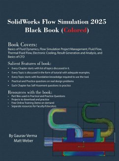 Cover SolidWorks Flow Simulation 2025 Black Book
