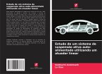 Estudo de um sistema de suspensão ativa auto-alimentado utilizando um atuador linear