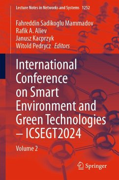Cover International Conference on Smart Environment and Green Technologies - ICSEGT2024 (eBook, PDF)