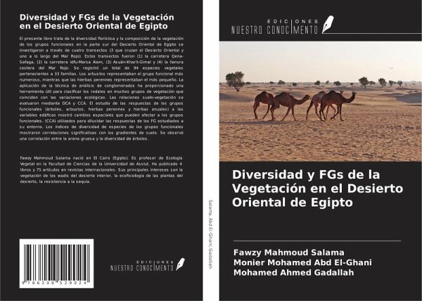 Diversidad y FGs de la Vegetación en el Desierto Oriental de Egipto