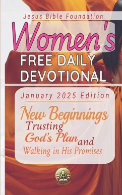 Women's Free Daily Devotional January 2025 Edition - Bible Foundation, Jesus