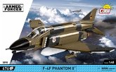 COBI Armed Forces 5898 - F-4F PHANTOM II, Überschall-Mehrzweckjagdflugzeug, Maßstab 1:48, Bausatz, 676 Klemmbausteine COBI Armed Forces 5898 - F-4F PHANTOM II, Überschall-Mehrzweckjagdflugzeug, Maßstab 1:48, Bausatz, 676 Klemmbausteine