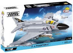 Cover COBI Armed Forces 5897 - F-4 Phantom II USS Midway, Überschall-Mehrzweckjäger, Maßstab 1:48, Bausatz, 703 Teile